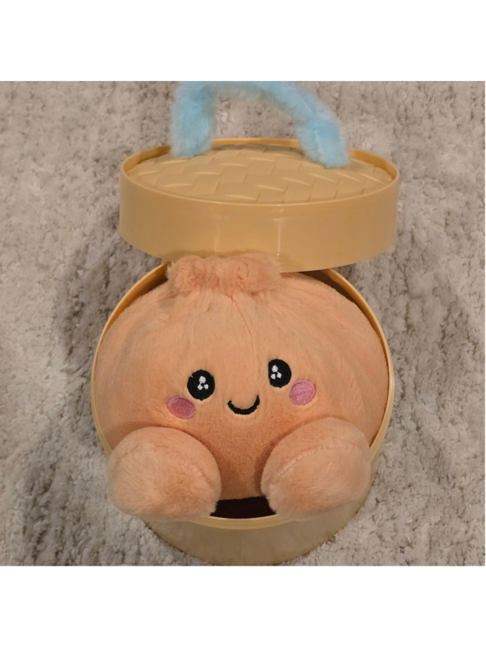 Ploofs Mystery Dumpling Stuffed Animal Plush Toy One Size Beige
